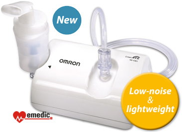 Cichy inhalator tłokowy OMRON NE-C801 CompAIR