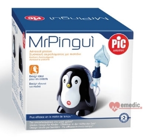Inhalator dla dzieci PIC Solution Mr Pingui - opakowanie, karton